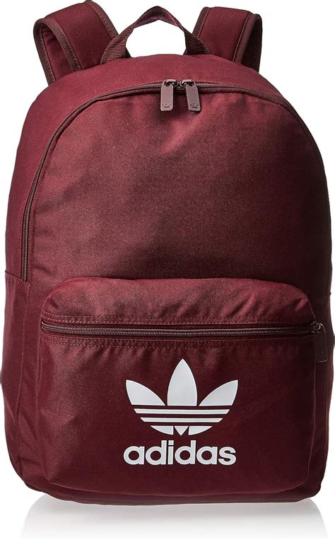 mochila adidas maroon.